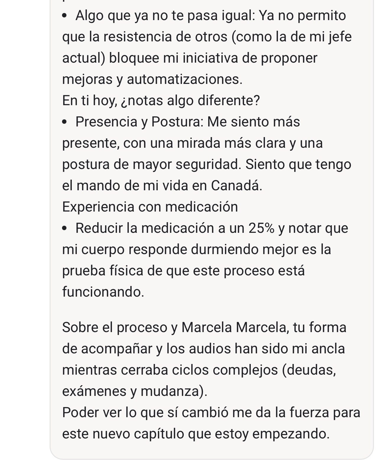 Testimonio de una participante de NeuroReset 21®
